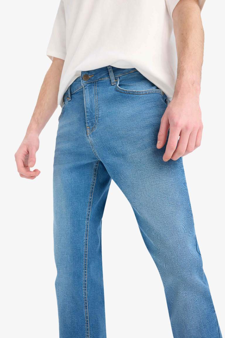 Sergio Regular Fit Normal Kalıp Normal Bel Boru Paça Jean Pantolon