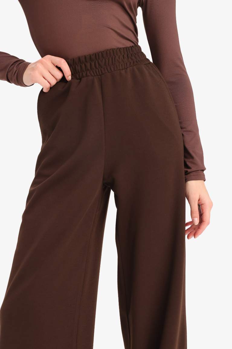 Wide Leg With Pockets Trousers