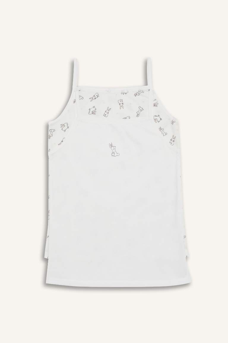 Girl 2 piece Regular Fit Animal Tank Top