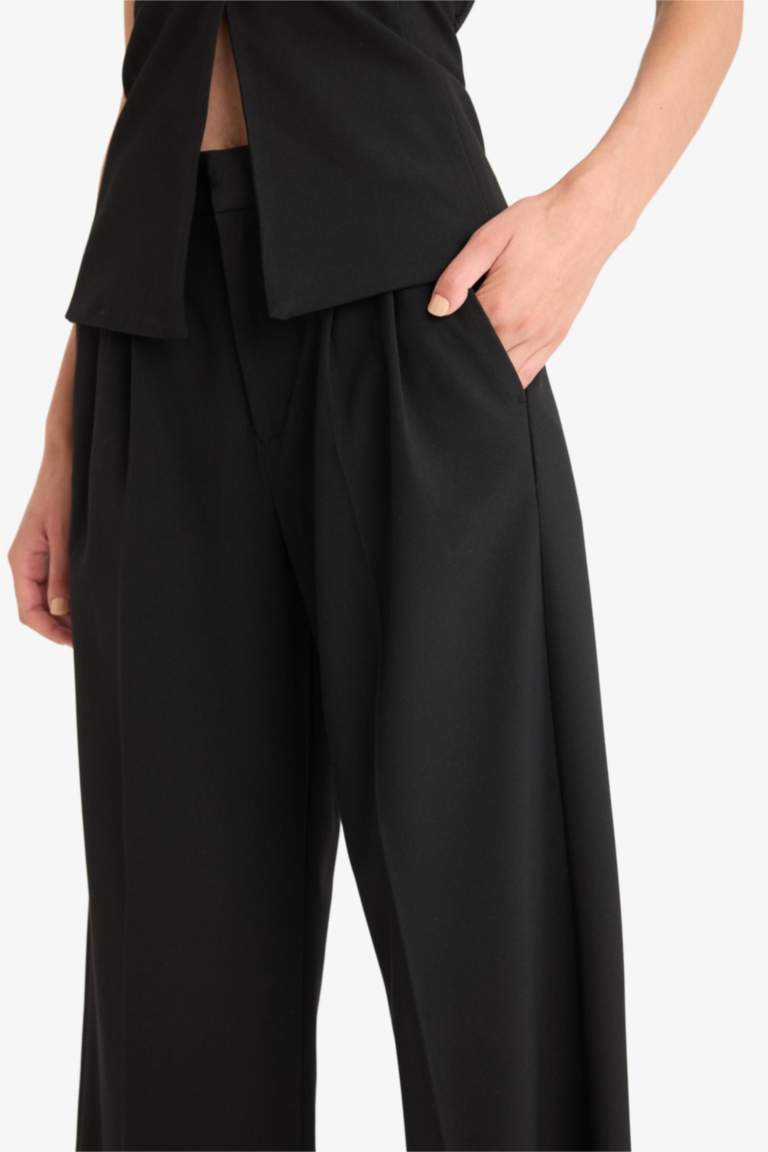 Wide Leg Normal Bel Pantolon