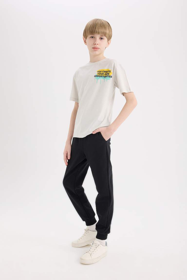 Boy Flexible Waist Sweatpants