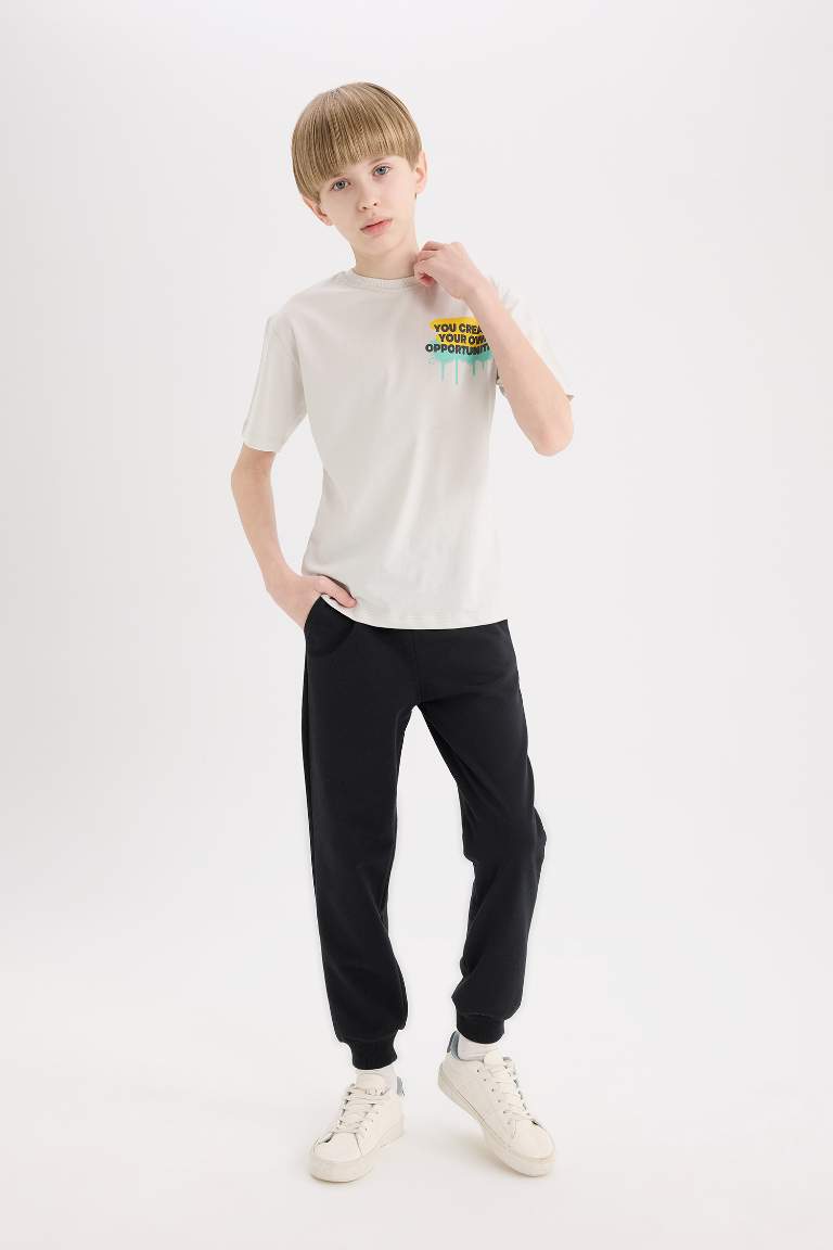 Boy Flexible Waist Sweatpants