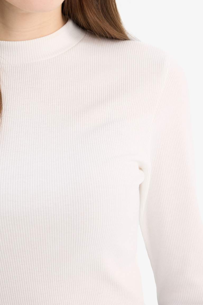 Camisole Half Turtleneck Long Sleeve Tunic