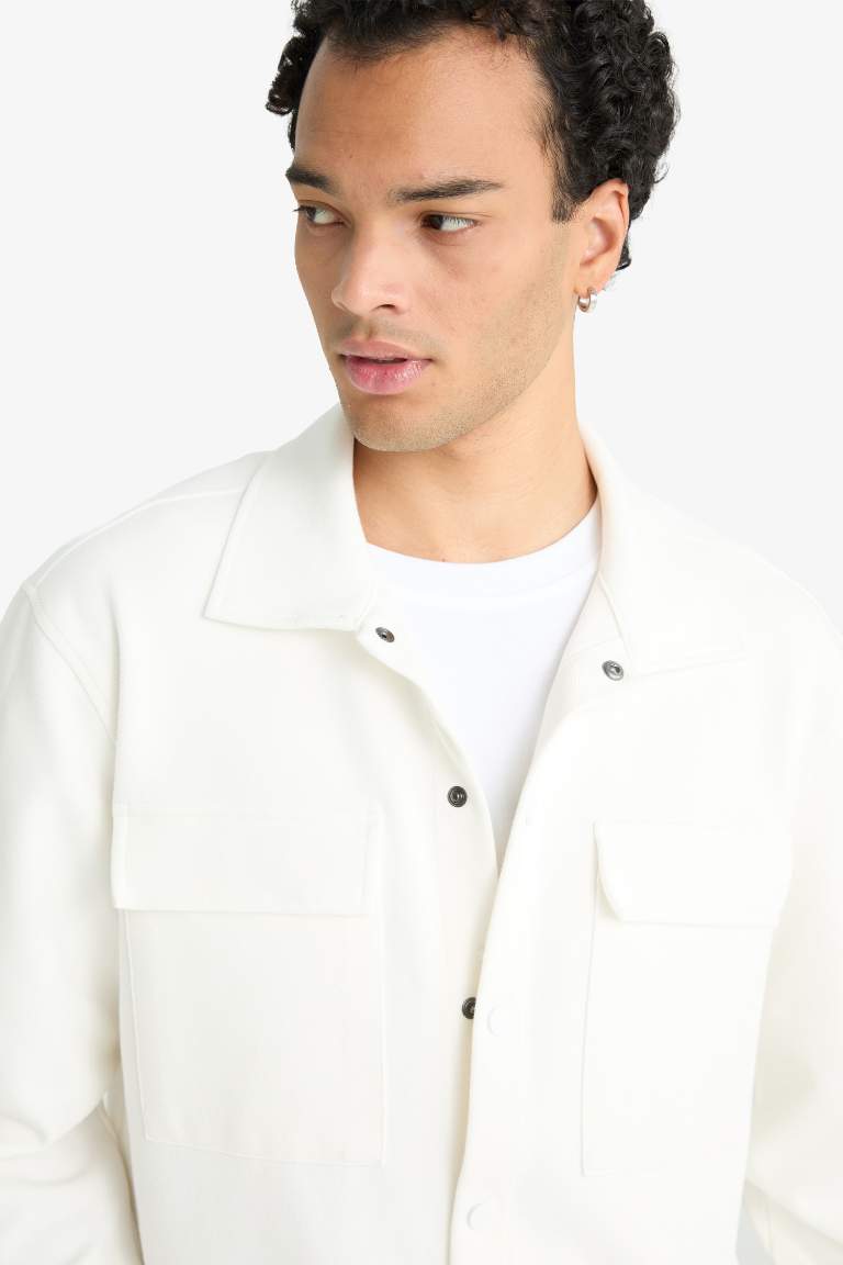Regular Fit Twill Uzun Kollu Gömlek