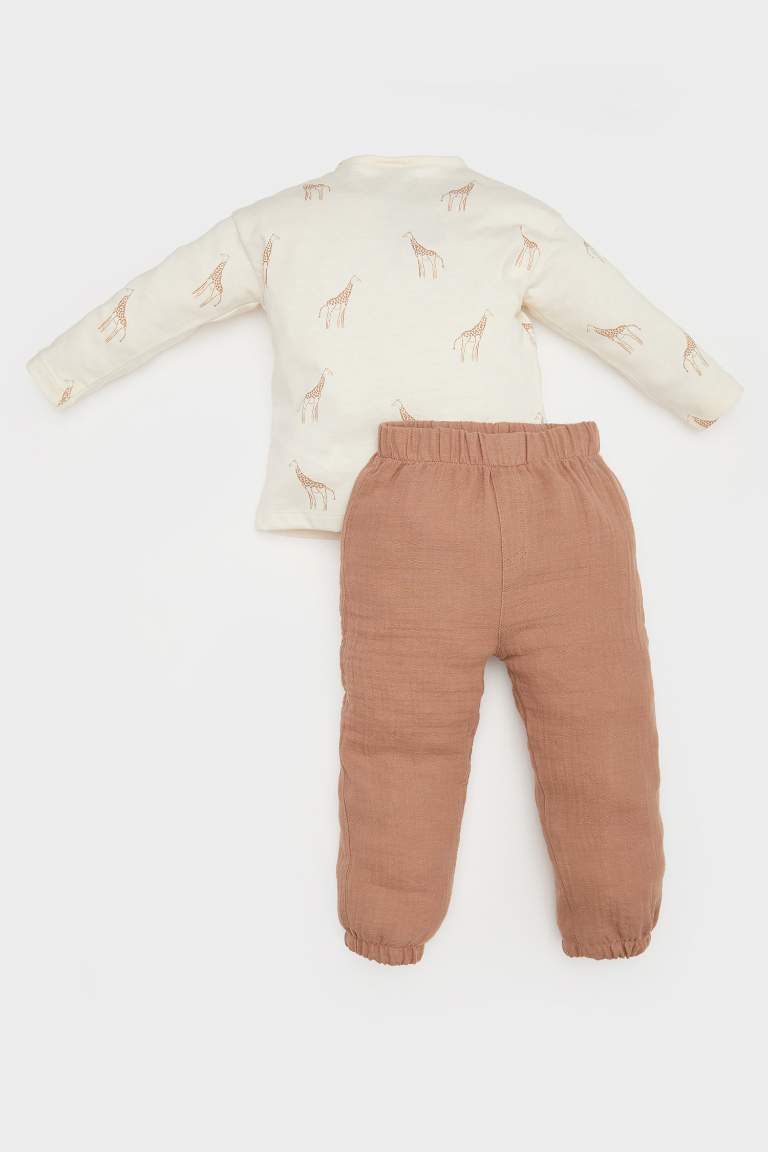 Baby Boy Long Sleeve Top Trousers 2 Piece Set