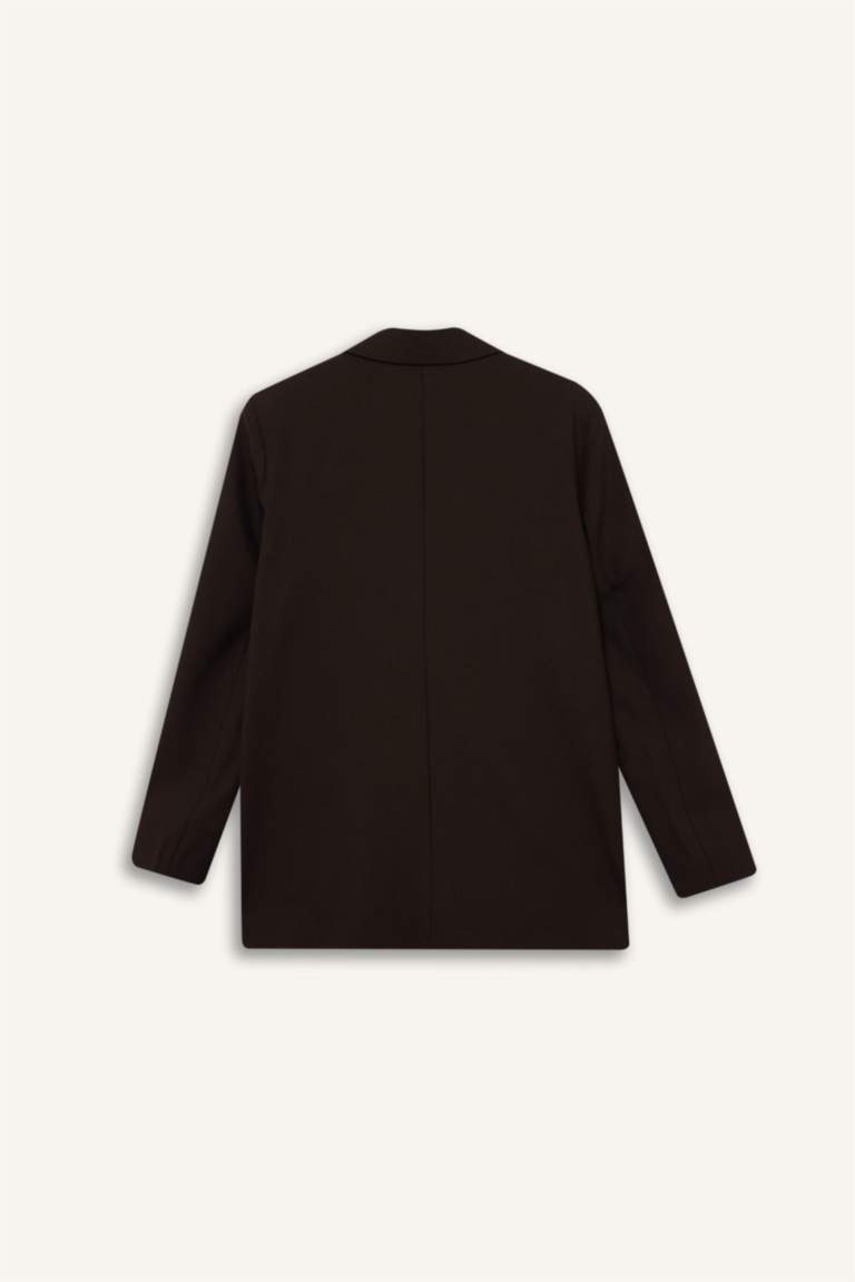 Oversize Geniş Kalıp Ceket Yaka Blazer Ceket