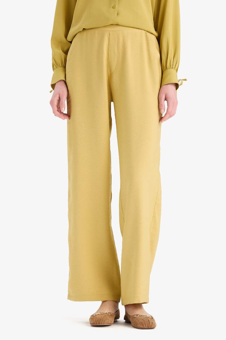 Wide Leg Trousers