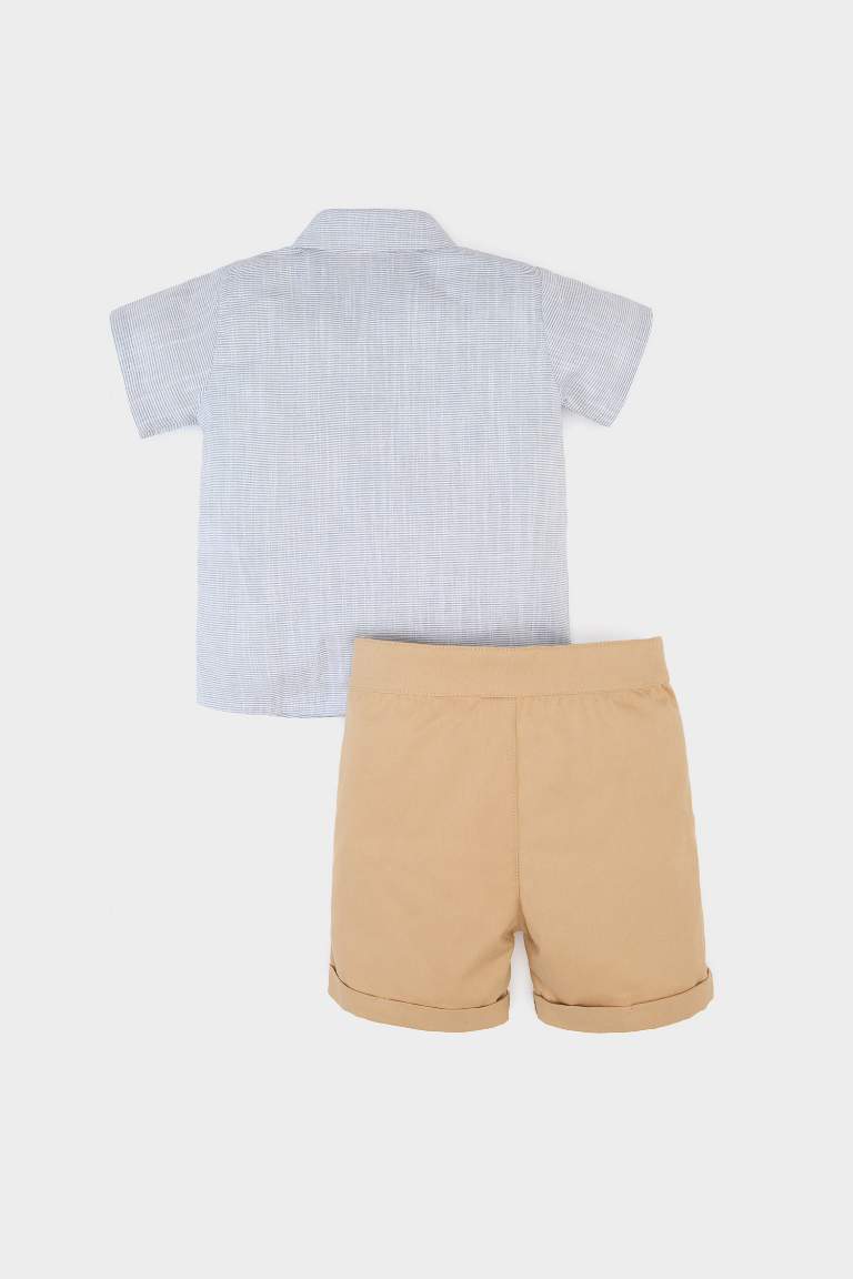 Baby Boy Short Sleeve Shirt Shorts 2 Piece Set