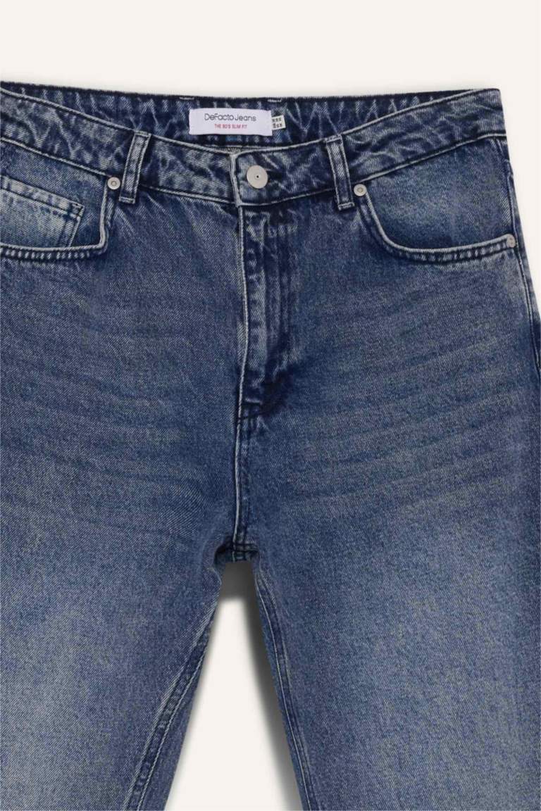 Jean slim taille haute Styles des années 90