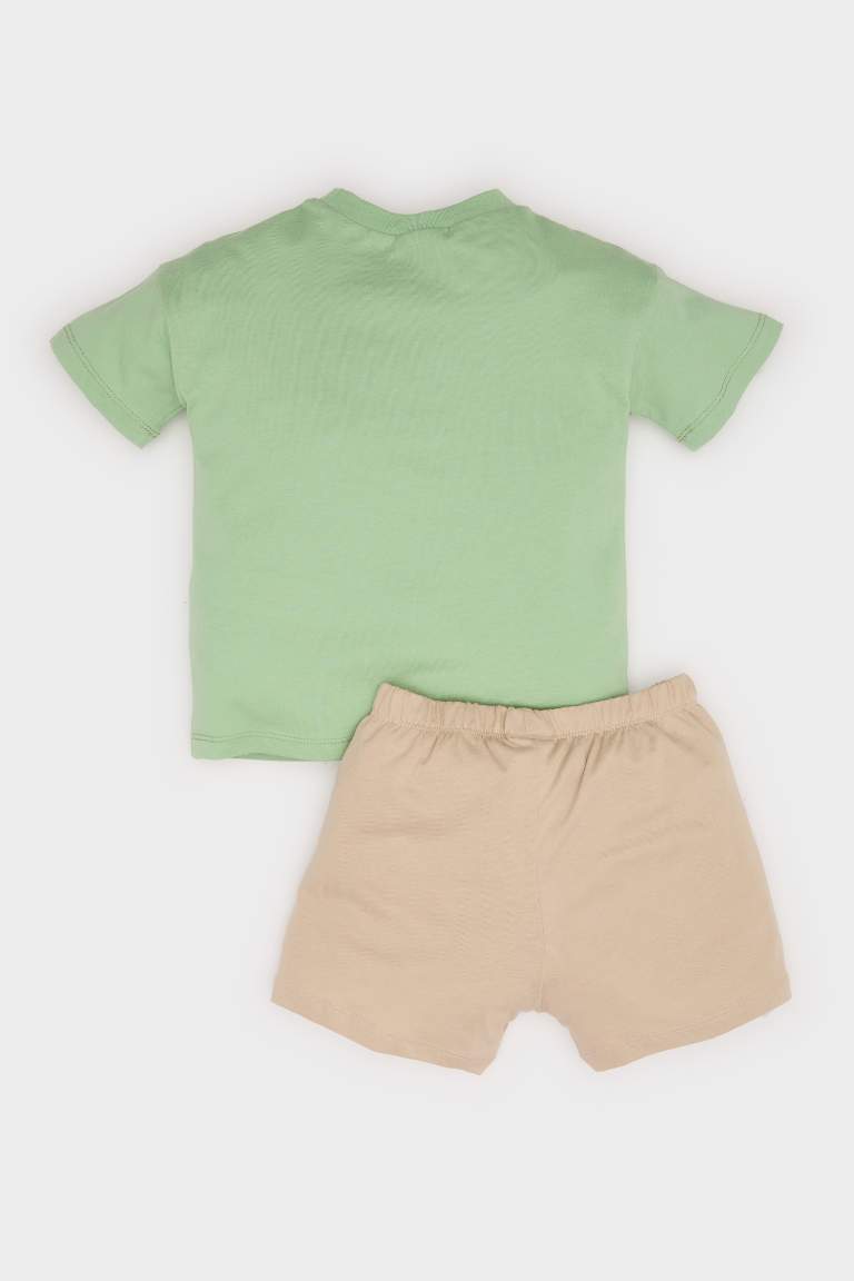 Baby Boy Printed T-Shirt Shorts 2 Piece Set