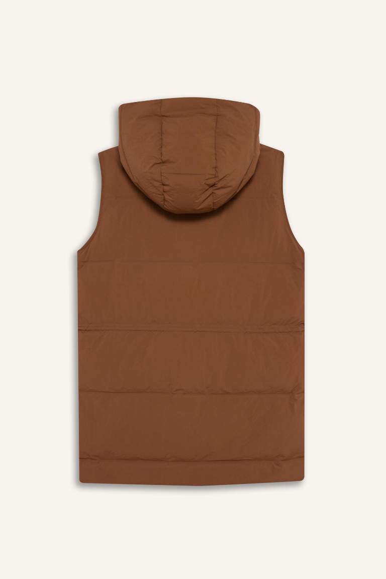 Жилет Regular Fit с капюшоном