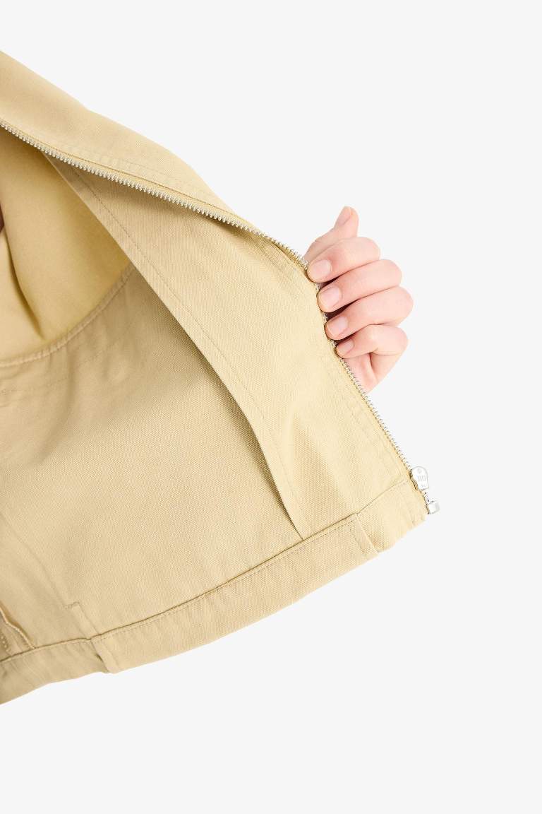 جاكيت دودون قصة عادية بياقة بولو