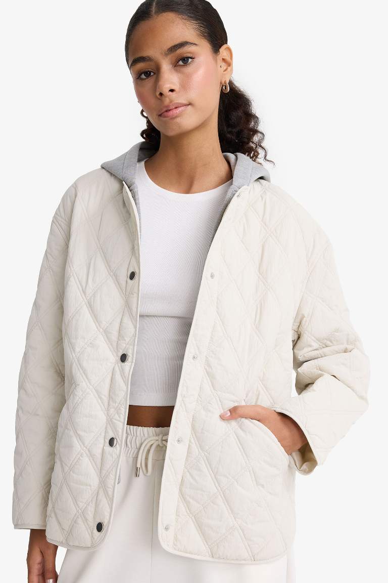 جاكيت خفيف وتر بروف مبطن قصة عادية بوجهين