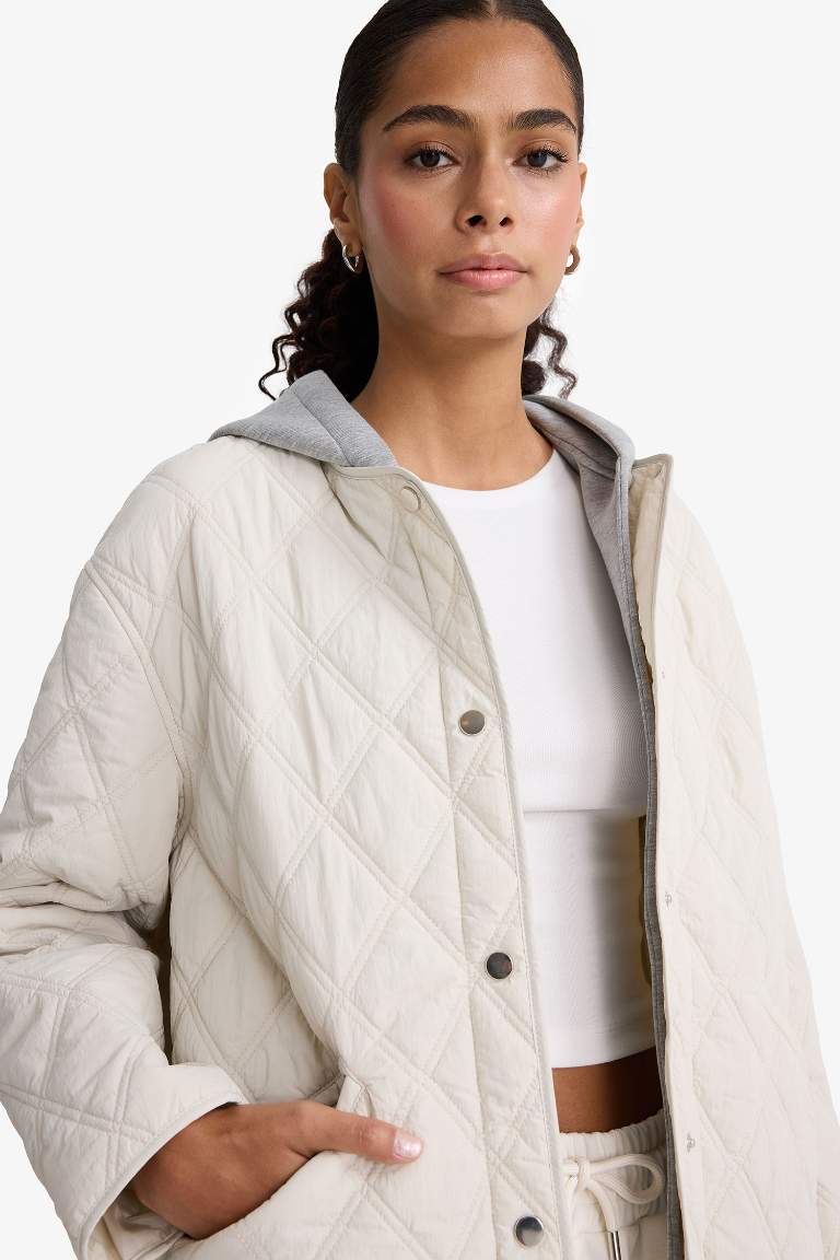 جاكيت خفيف وتر بروف مبطن قصة عادية بوجهين