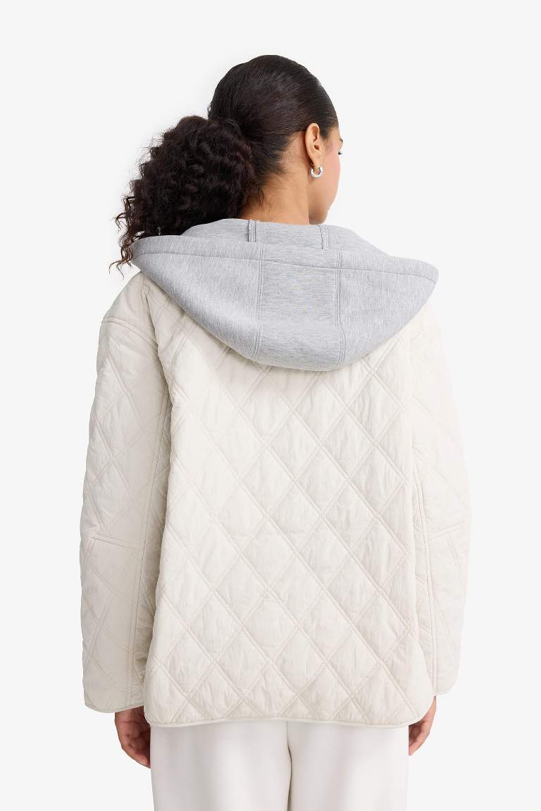 جاكيت خفيف وتر بروف مبطن قصة عادية بوجهين