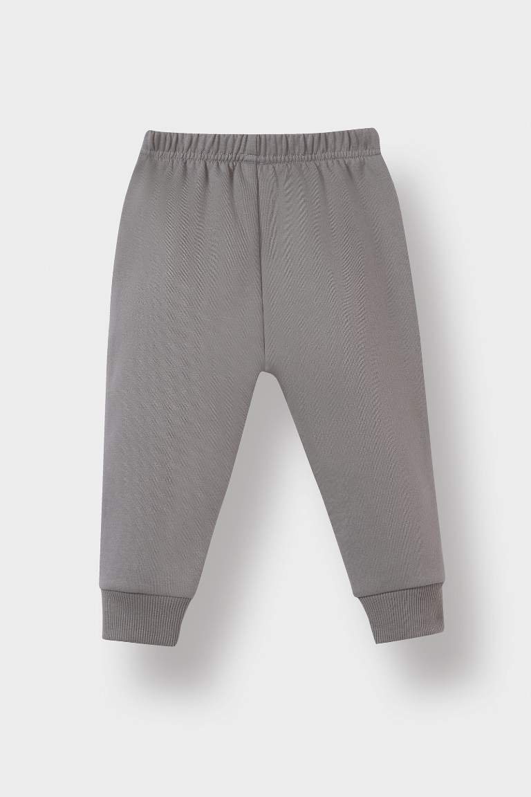 سيت بيبي ولادي سويت شيرت وبنطلون بجامة رياضي - قطعتين