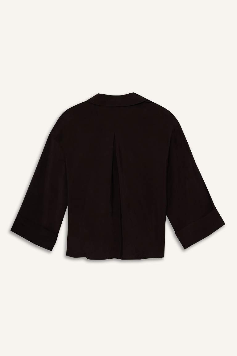 Loose Fit Uzun Kollu Gömlek