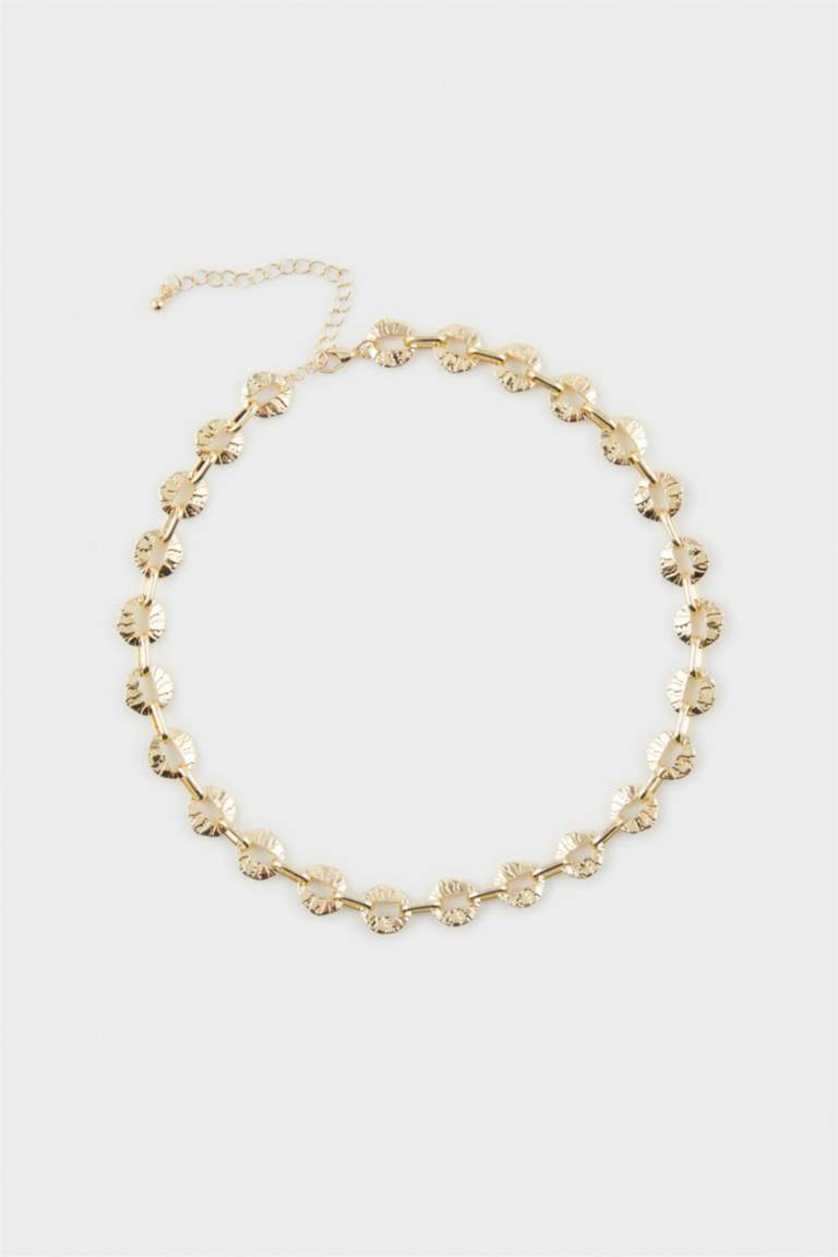 Woman Gold Necklace