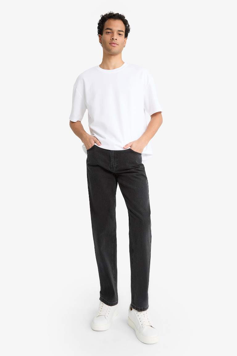 Straight Fit Straight Leg Jeans