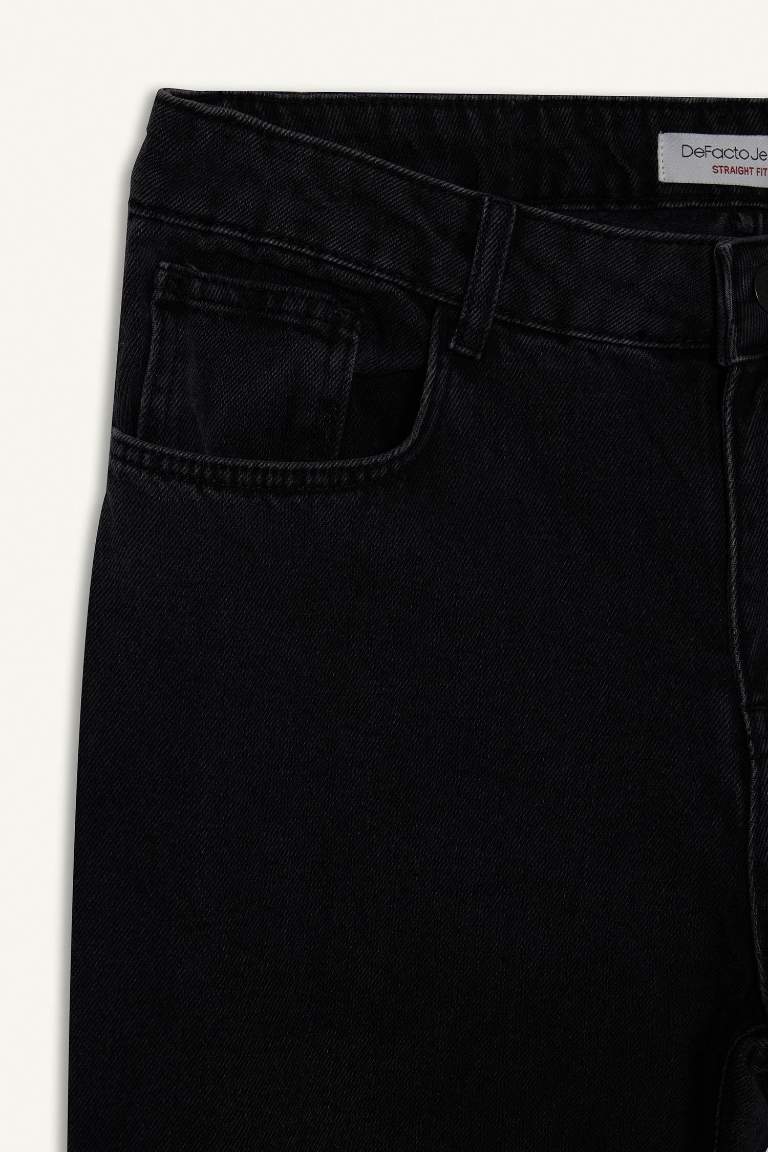 Straight Fit Straight Leg Jeans
