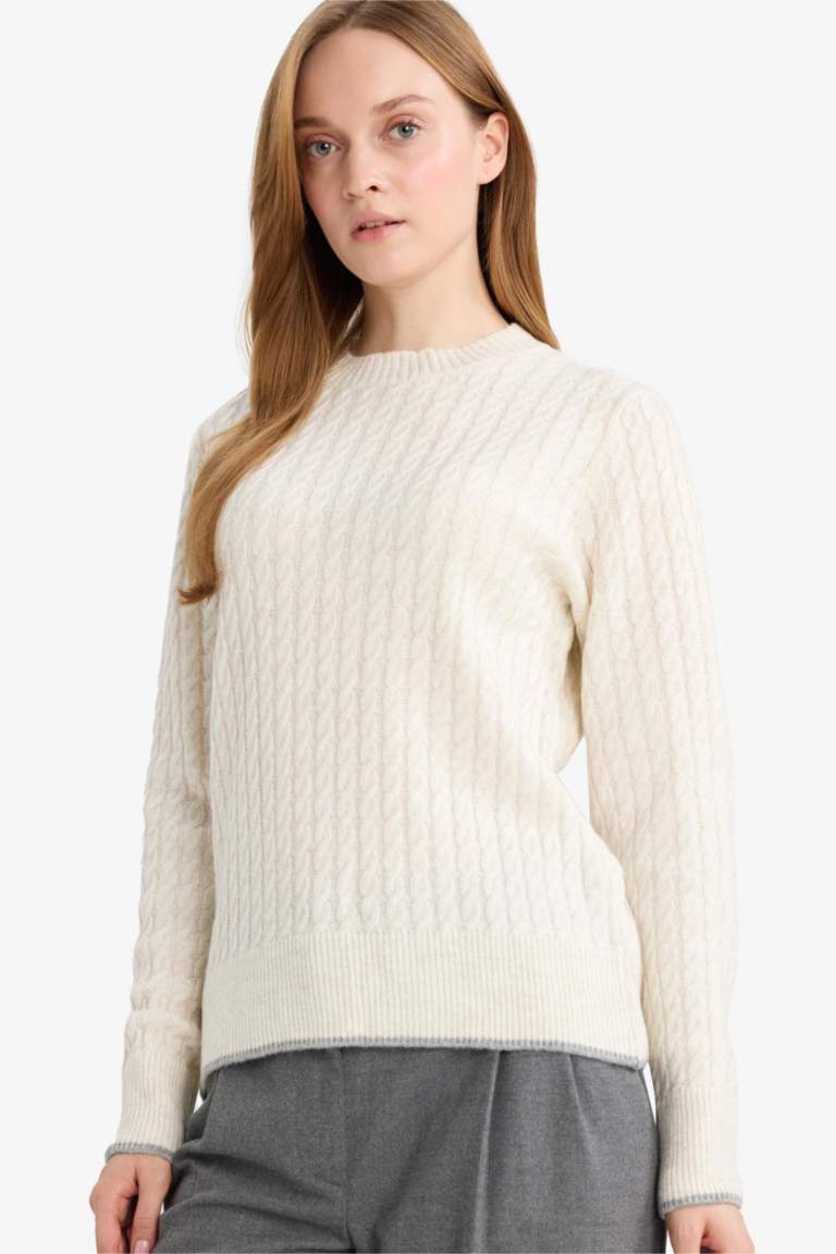 Regular Fit Crew Neck Pullover