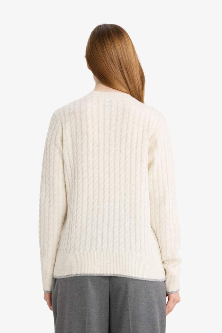 Regular Fit Crew Neck Pullover