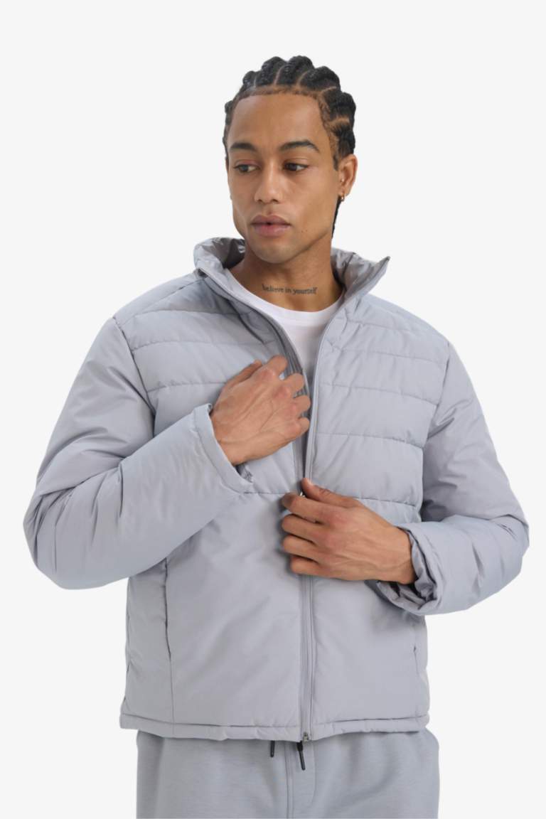 DeFactoFit Regular Fit Zippered Waterproof Jacket