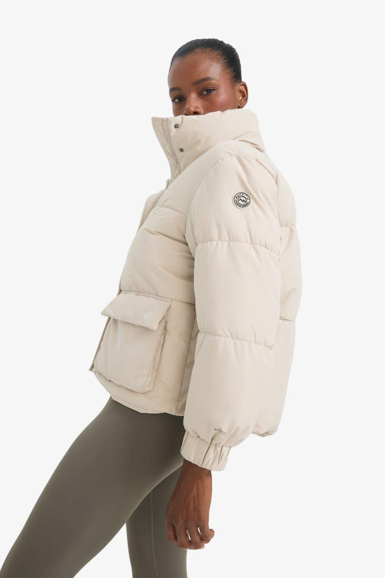 Ветро- и водонепроницаемая куртка DeFactoFit Oversize с широким кроем