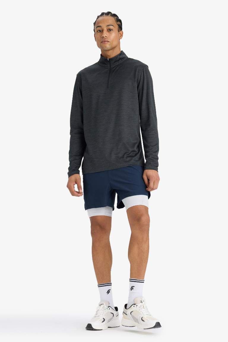 DeFactoFit Slim Fit Sports Shorts
