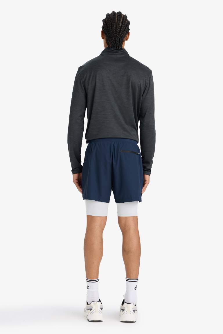 DeFactoFit Slim Fit Sports Shorts