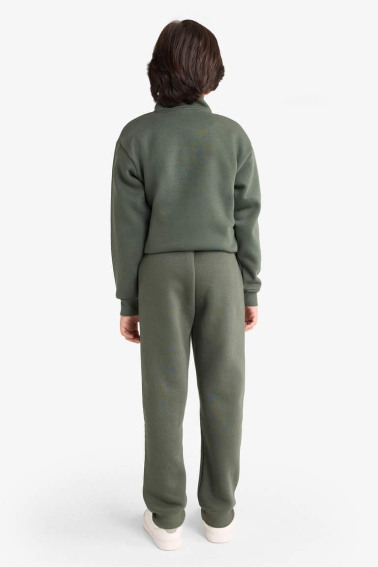 Erkek Çocuk Beli Lastikli Baskılı Eşofman Altı