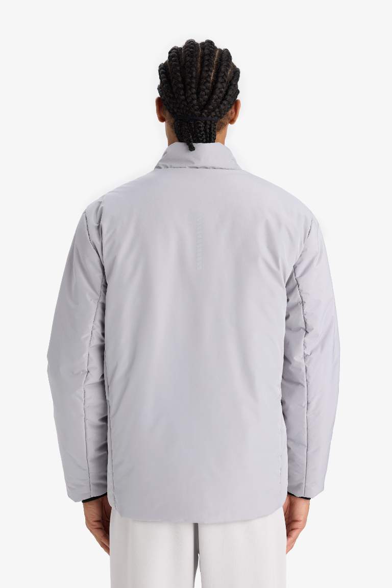 DeFactoFit Slim Fit Zippered Waterproof Puffer Jacket