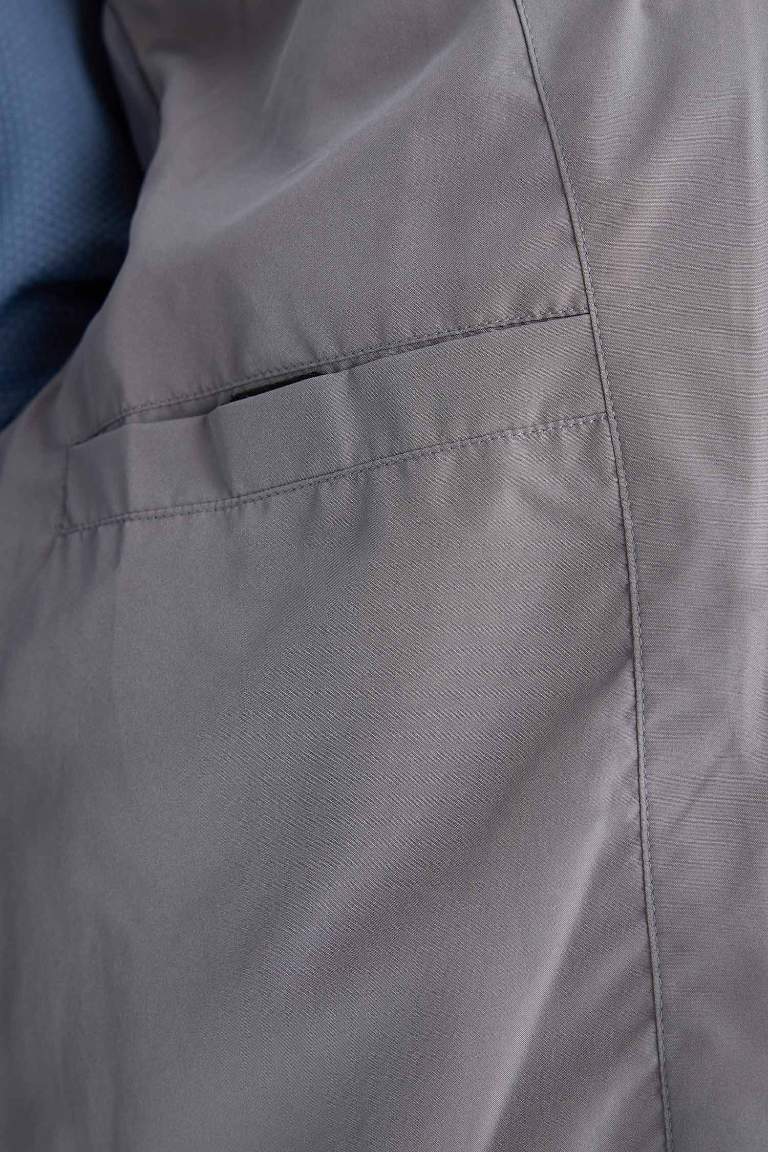 Defactofit Regular Fit Hooded Winter Waterproof Jacket