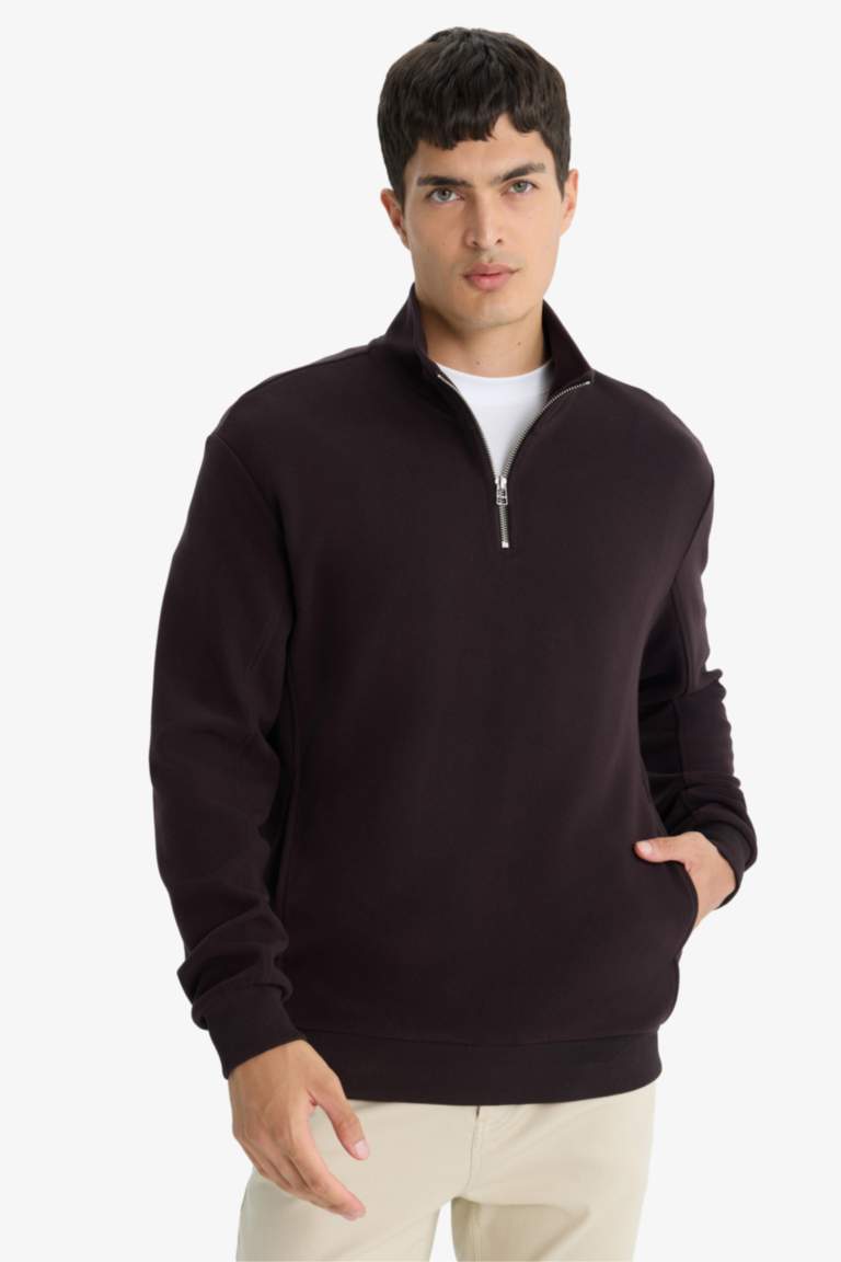 Regular Fit Long Sleeve Sweatshirt