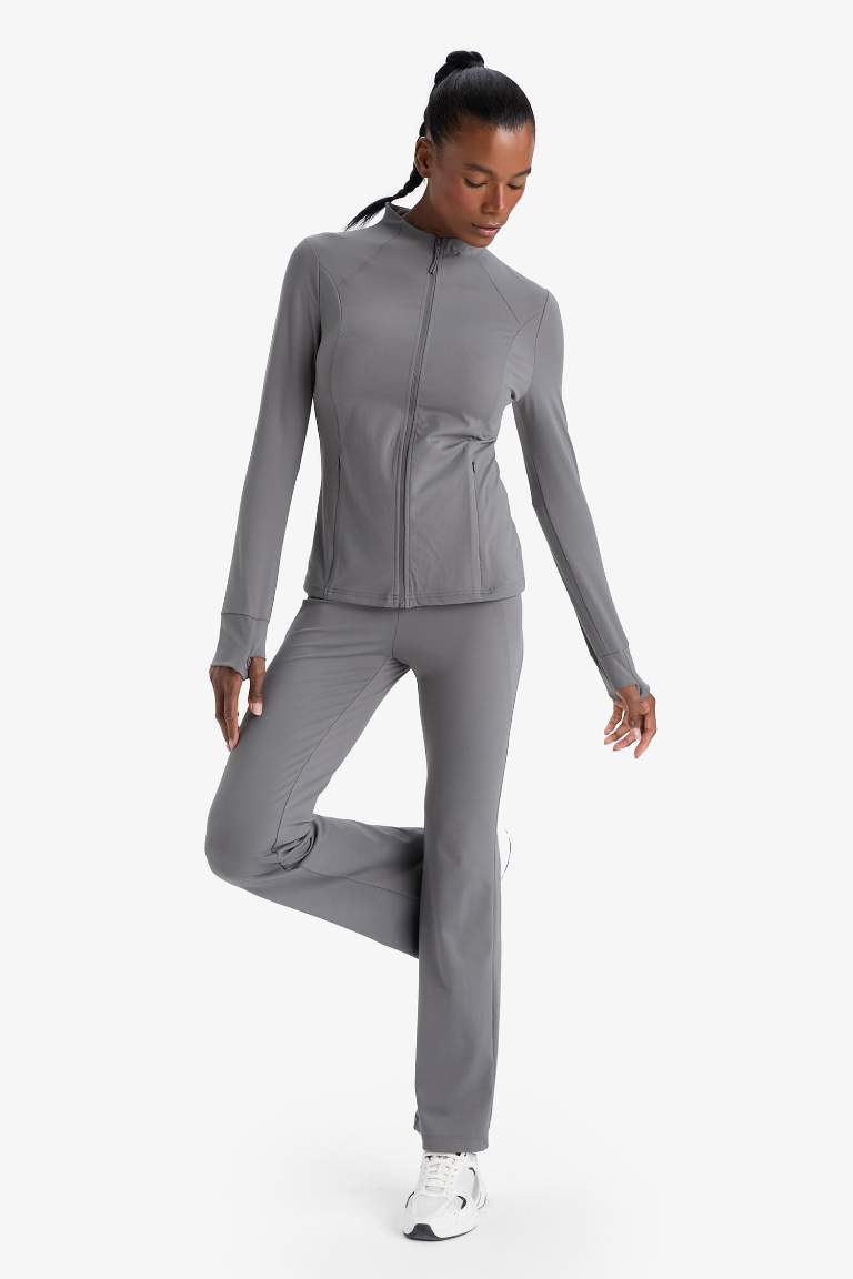 Спортивные брюки DeFactoFit Flare Fit с широкими штанинами Soft Touch Premium