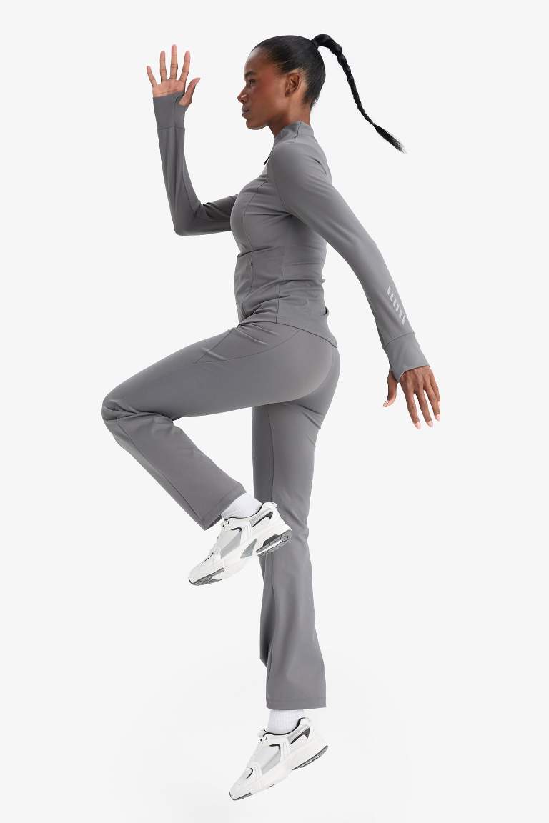 Спортивные брюки DeFactoFit Flare Fit с широкими штанинами Soft Touch Premium