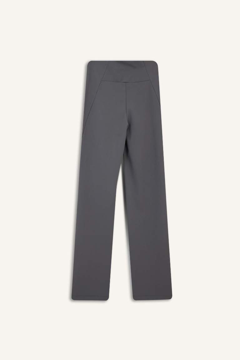 Спортивные брюки DeFactoFit Flare Fit с широкими штанинами Soft Touch Premium