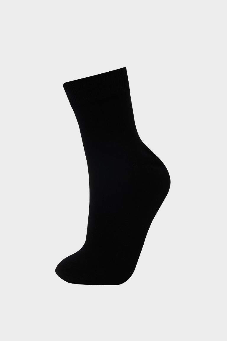 Chaussettes mi-hautes Coton Basique 3 Homme