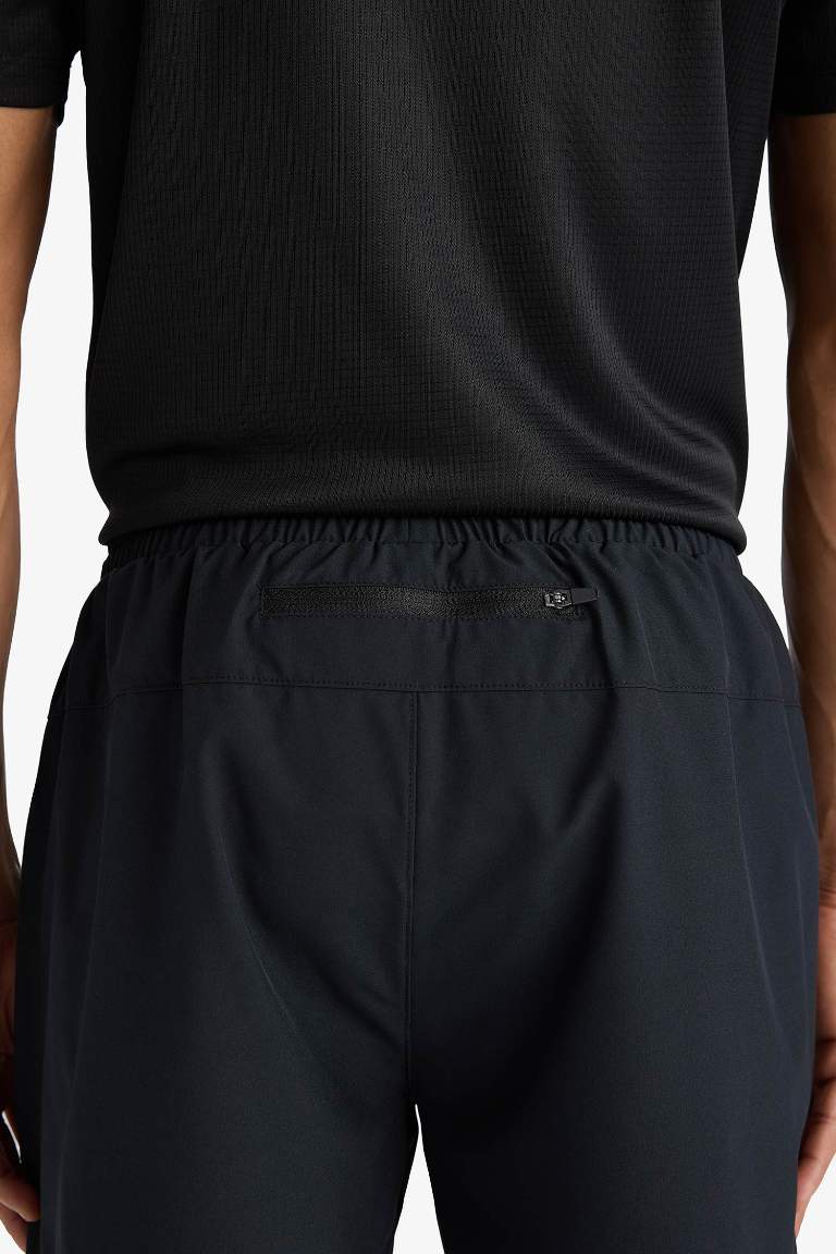 Slim Fit Woven Shorts