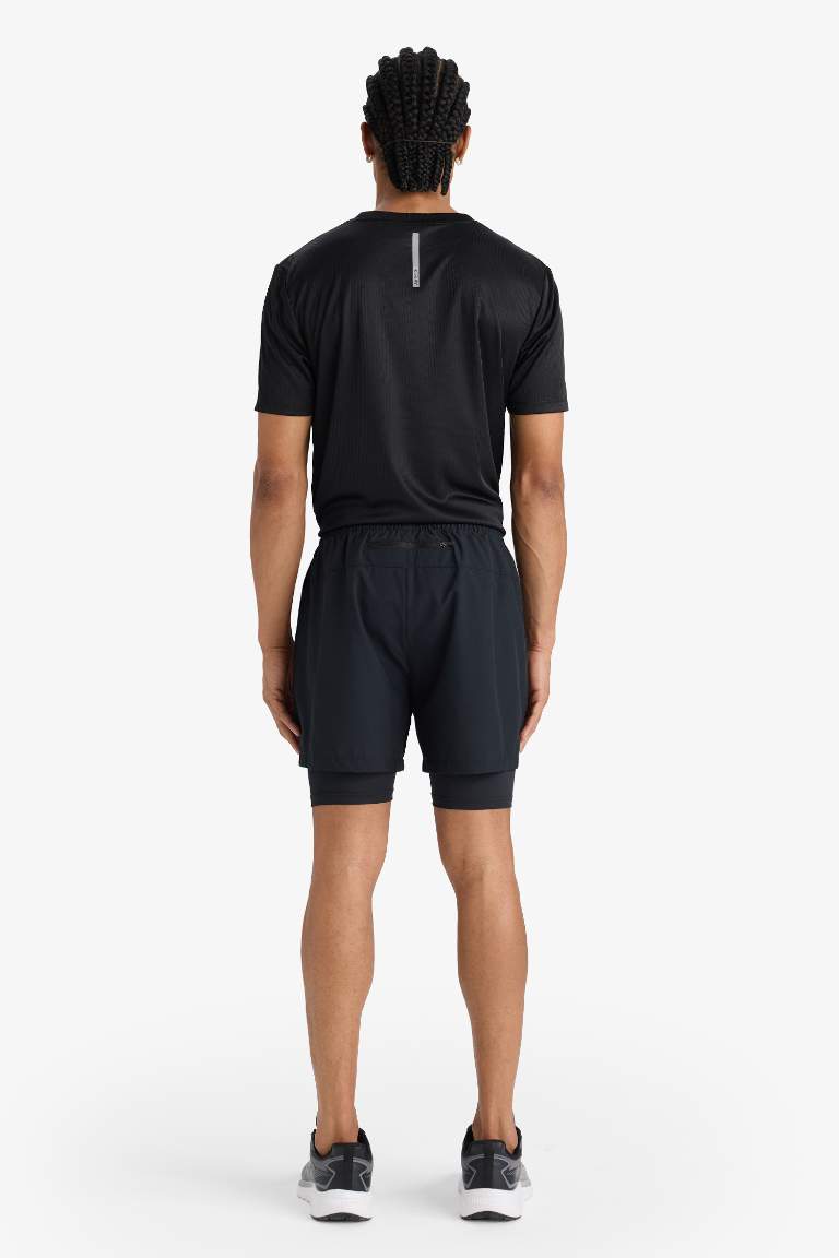 Slim Fit Woven Shorts