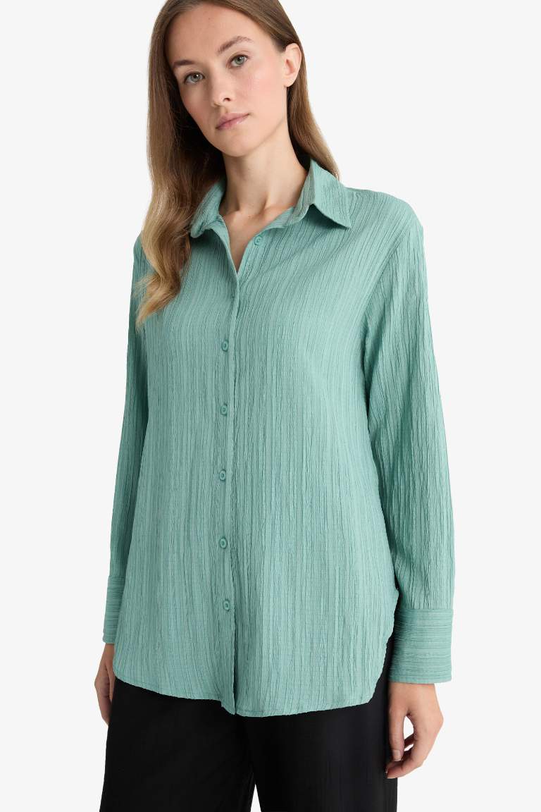 Relax Fit Long Sleeve Tunic