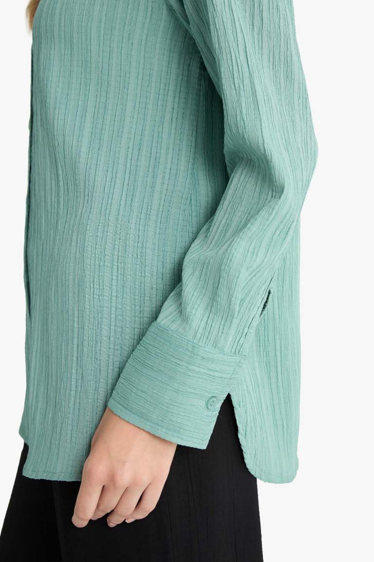 Relax Fit Long Sleeve Tunic