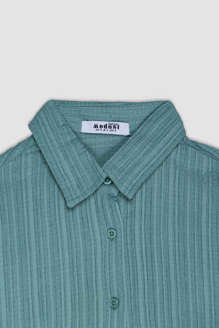 Relax Fit Long Sleeve Tunic