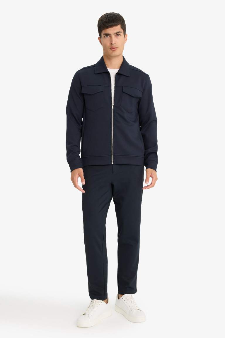 Regular Fit Long Sleeve Overshirt