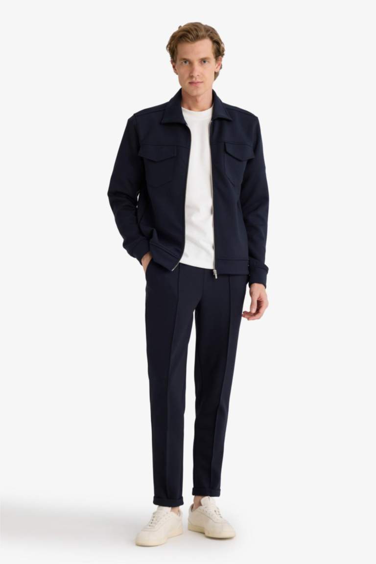 Regular Fit Long Sleeve Overshirt