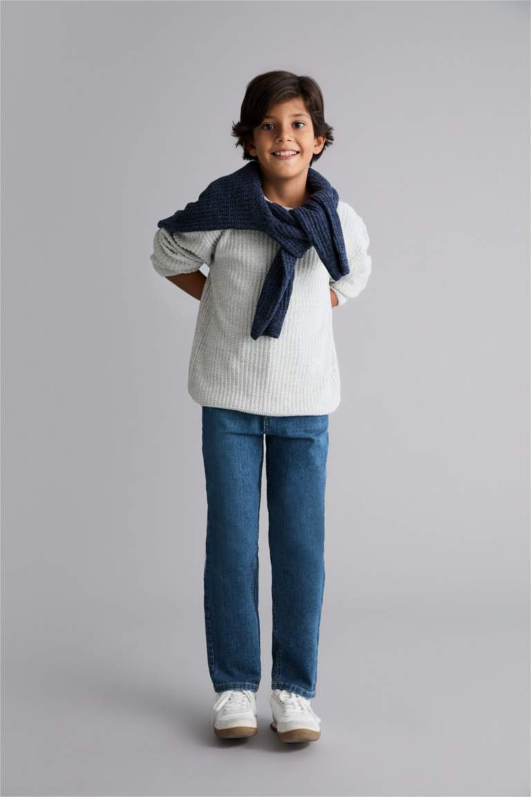 Boy Straight Fit Straight Leg Jeans