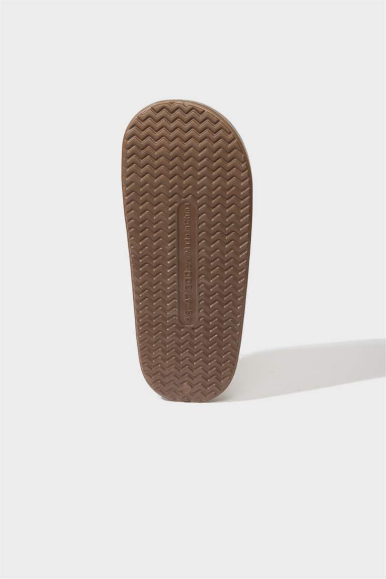 Man Flat Sole Home Slippers