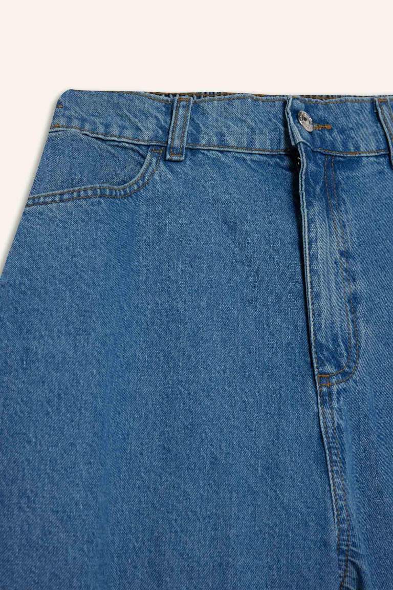 Paperbag High Waist Ankle Length Jeans