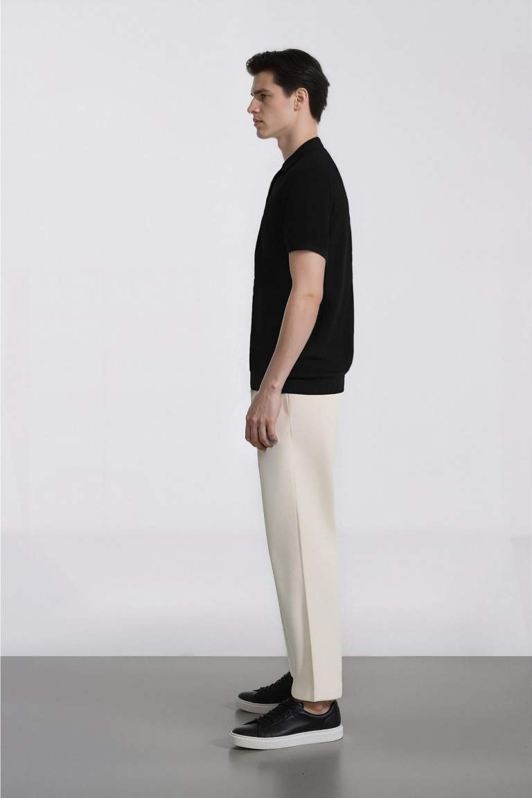 Bol Rahat Kesim Wide Leg Üç Cepli Geniş Paça Pamuklu Yazlık Pantolon