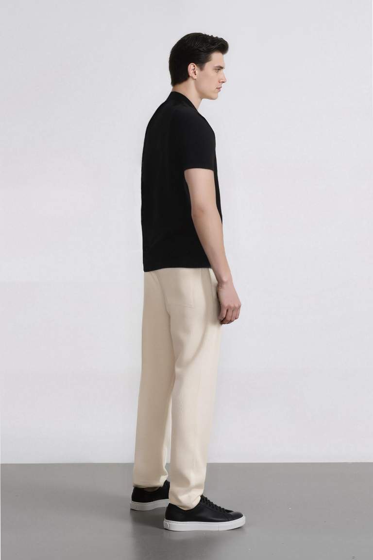 Bol Rahat Kesim Wide Leg Üç Cepli Geniş Paça Pamuklu Yazlık Pantolon